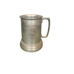 Playboy Bunny Tin 1950-1970s Aluminum Glass Bottom Handle Mug Tin